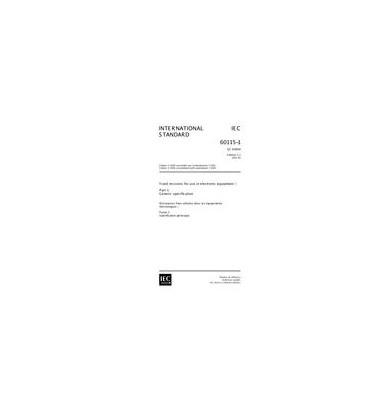 IEC 60115-1 Ed. 3.1 en:2001
