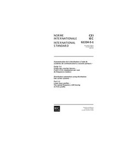 IEC 61334-5-1 Ed. 2.0 b:2001
