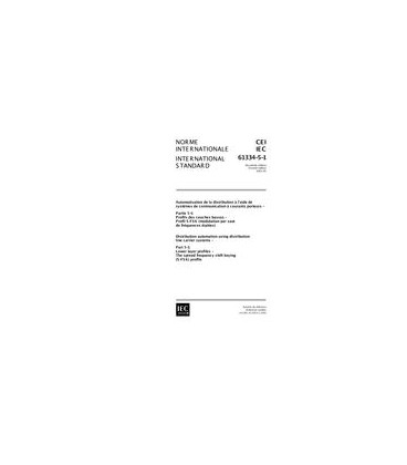 IEC 61334-5-1 Ed. 2.0 b:2001