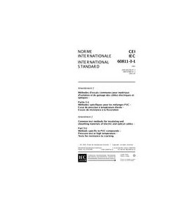 IEC 60811-3-1 Amd.2 Ed. 1.0 b:2001