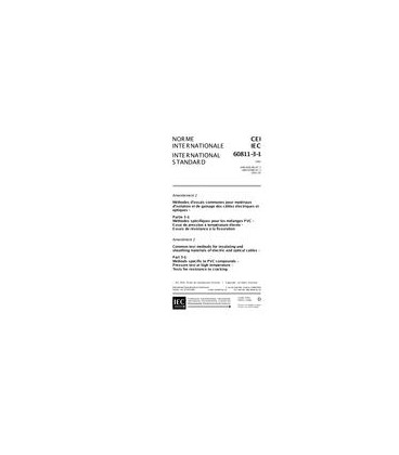 IEC 60811-3-1 Amd.2 Ed. 1.0 b:2001