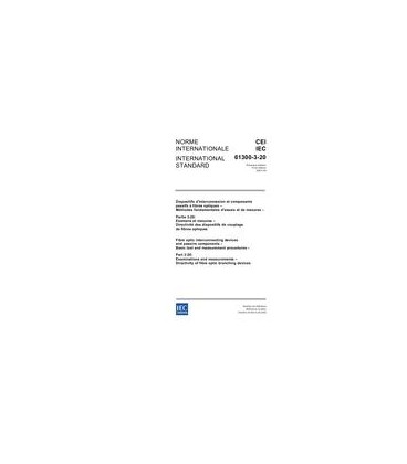 IEC 61300-3-20 Ed. 1.0 b:2001