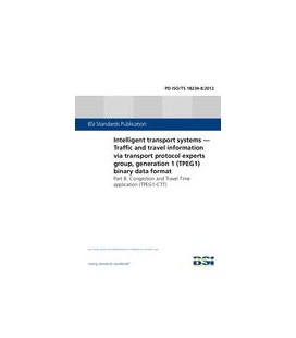 BS PD ISO/TS 18234-8:2012