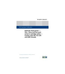 BS PD ISO/TR 17209:2013