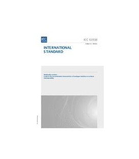 IEC 61938 Ed. 3.0 en:2018