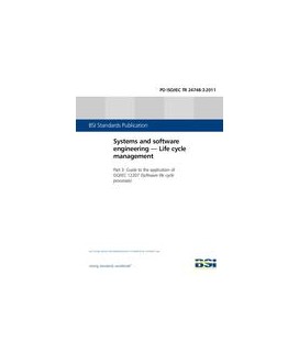 BS PD ISO/IEC TR 24748-3:2011
