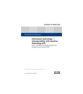 BS PD ISO/IEC TR 13066-2:2012