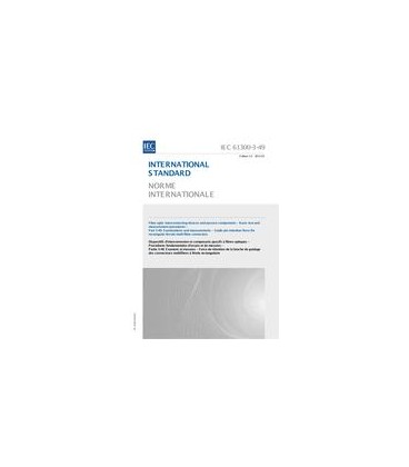 IEC 61300-3-49 Ed. 1.0 b:2013