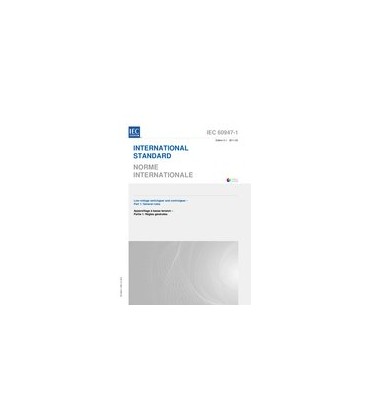 IEC 60947-1 Ed. 5.1 b:2011