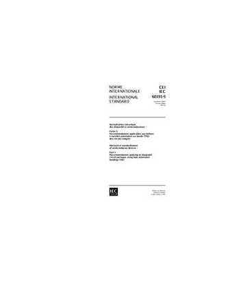 IEC 60191-5 Ed. 2.0 b:1997
