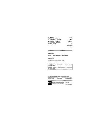IEC 60662 Amd.9 Ed. 1.0 b:1997