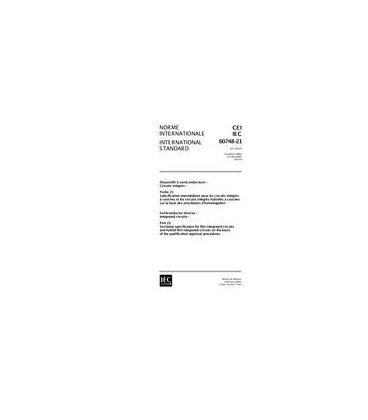 IEC 60748-21 Ed. 2.0 b:1997