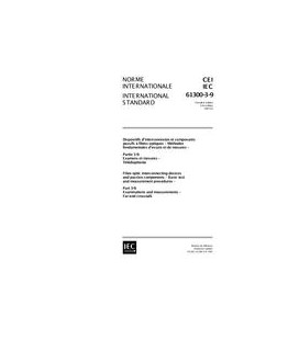 IEC 61300-3-9 Ed. 1.0 b:1997