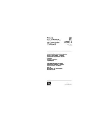 IEC 61300-3-9 Ed. 1.0 b:1997