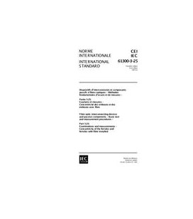 IEC 61300-3-25 Ed. 1.0 b:1997