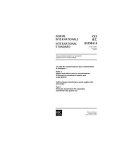 IEC 61558-2-1 Ed. 1.0 b:1997