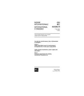 IEC 61558-2-4 Ed. 1.0 b:1997