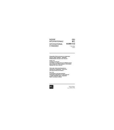 IEC 61300-3-12 Ed. 1.0 b:1997