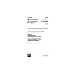 IEC 61300-3-22 Ed. 1.0 b:1997