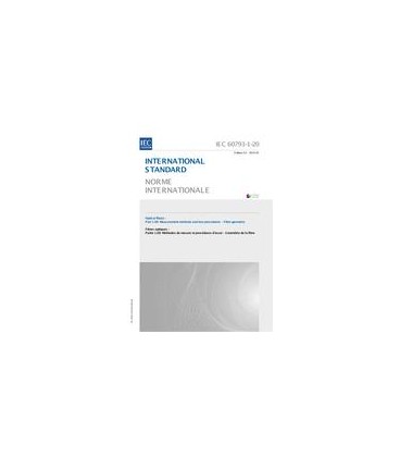 IEC 60793-1-20 Ed. 2.0 b:2014