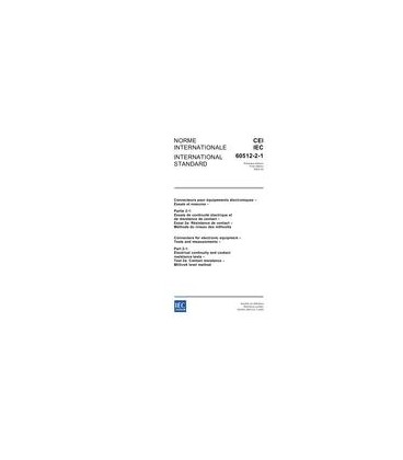 IEC 60512-2-1 Ed. 1.0 b:2002