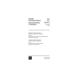 IEC 60216-3 Ed. 1.0 b:2002