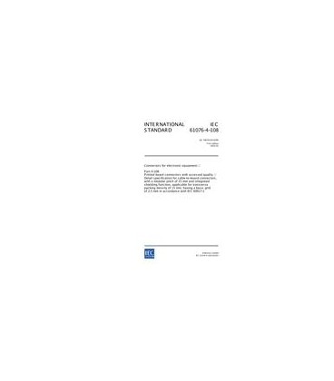 IEC 61076-4-108 Ed. 1.0 en:2002