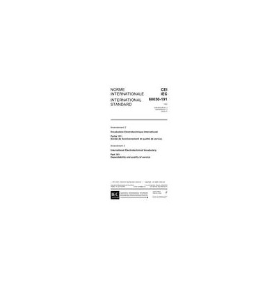 IEC 60050-191 Amd.2 Ed. 1.0 b:2002