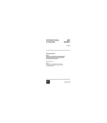 IEC 61788-7 Ed. 1.0 en:2002