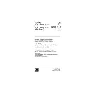 IEC 61753-051-3 Ed. 1.0 b:2001