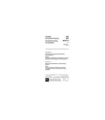 IEC 60191-4 Amd.1 Ed. 2.0 b:2001