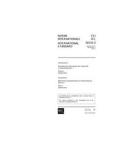 IEC 60191-2 Amd.4 Ed. 1.0 b:2001