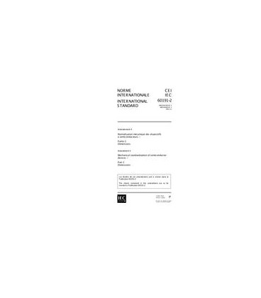 IEC 60191-2 Amd.4 Ed. 1.0 b:2001