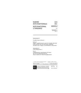 IEC 60269-2 Amd.2 Ed. 2.0 b:2001