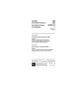 IEC 61000-3-2 Amd.1 Ed. 2.0 b:2001