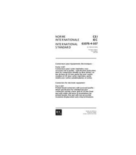 IEC 61076-4-107 Ed. 1.0 b:2001