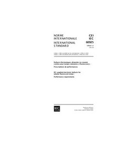 IEC 60925 Ed. 1.2 b:2001