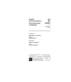 IEC 61058-1 Amd.1 Ed. 3.0 b:2001