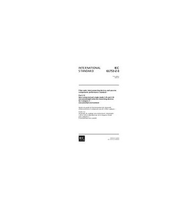 IEC 61753-2-3 Ed. 1.0 en:2001