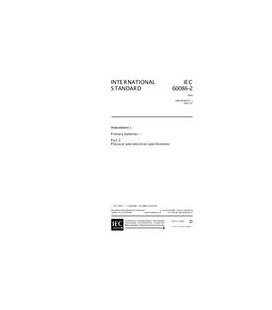 IEC 60086-2 Amd.1 Ed. 10.0 en:2001