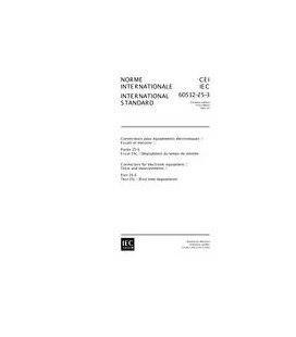 IEC 60512-25-3 Ed. 1.0 b:2001