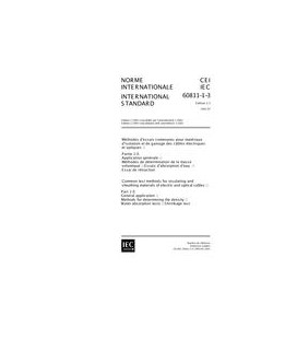IEC 60811-1-3 Ed. 2.1 b:2001