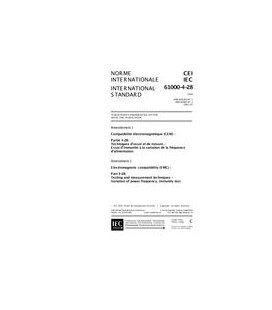 IEC 61000-4-28 Amd.1 Ed. 1.0 b:2001