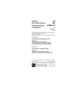IEC 61000-4-17 Amd.1 Ed. 1.0 b:2001