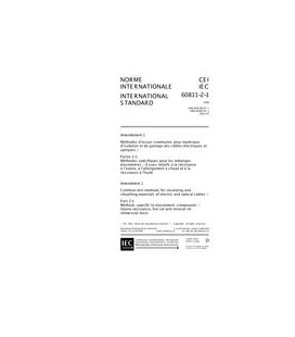 IEC 60811-2-1 Amd.1 Ed. 2.0 b:2001