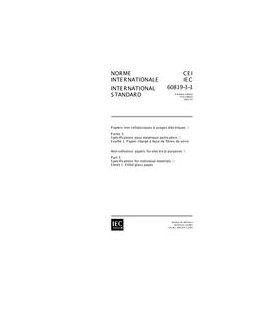 IEC 60819-3-1 Ed. 1.0 b:2001