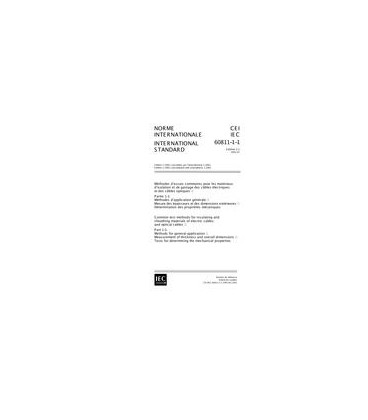 IEC 60811-1-1 Ed. 2.1 b:2001