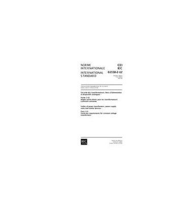 IEC 61558-2-12 Ed. 1.0 b:2001