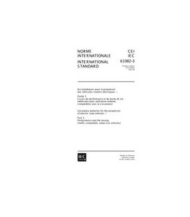 IEC 61982-3 Ed. 1.0 b:2001