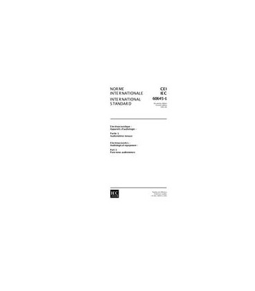 IEC 60645-1 Ed. 2.0 b:2001